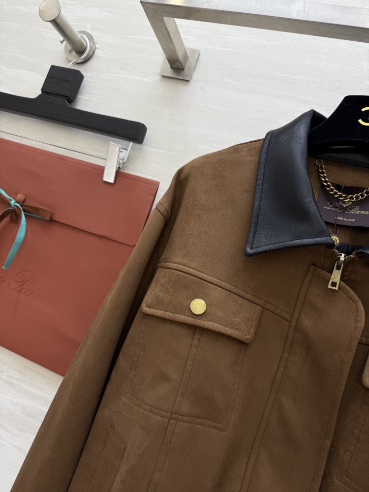 Зимова куртка з замшевим коміром фото 3