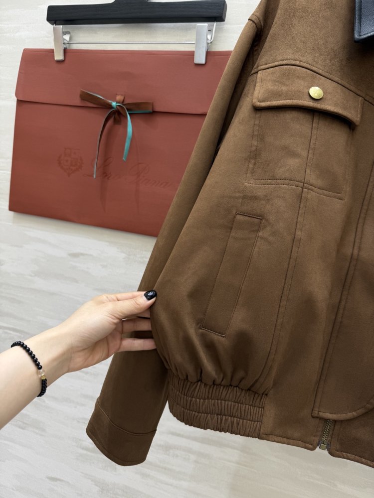 Зимова куртка з замшевим коміром фото 4