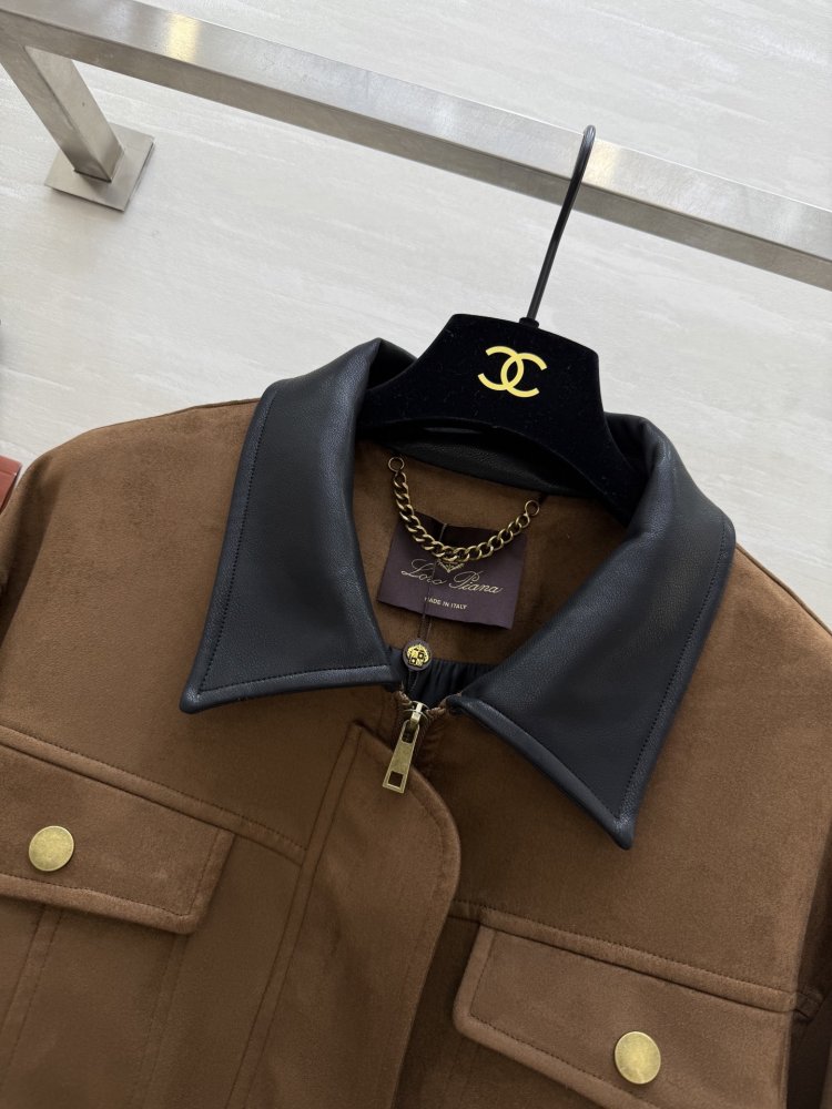 Зимова куртка з замшевим коміром фото 5