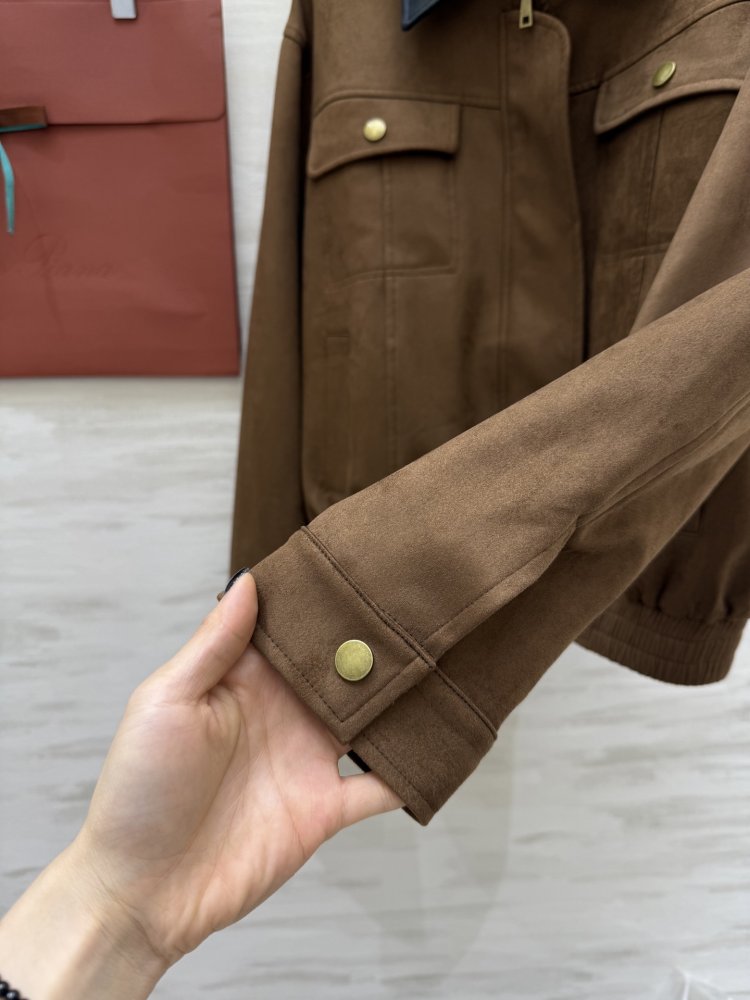 Зимова куртка з замшевим коміром фото 6