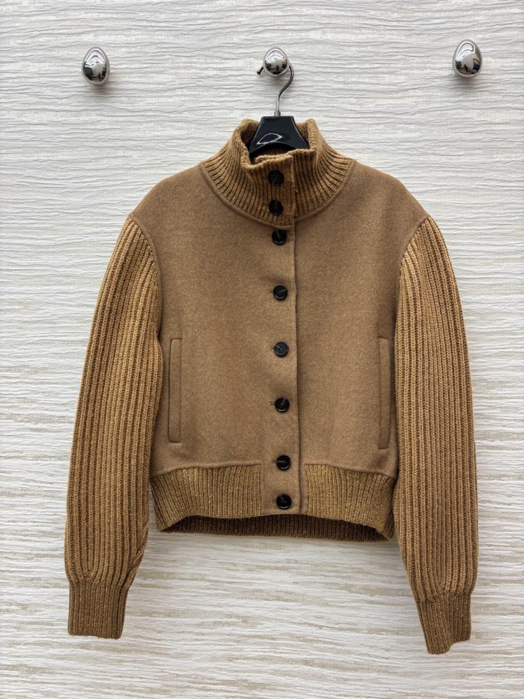 Зимняя шерстяная лоскутная куртка