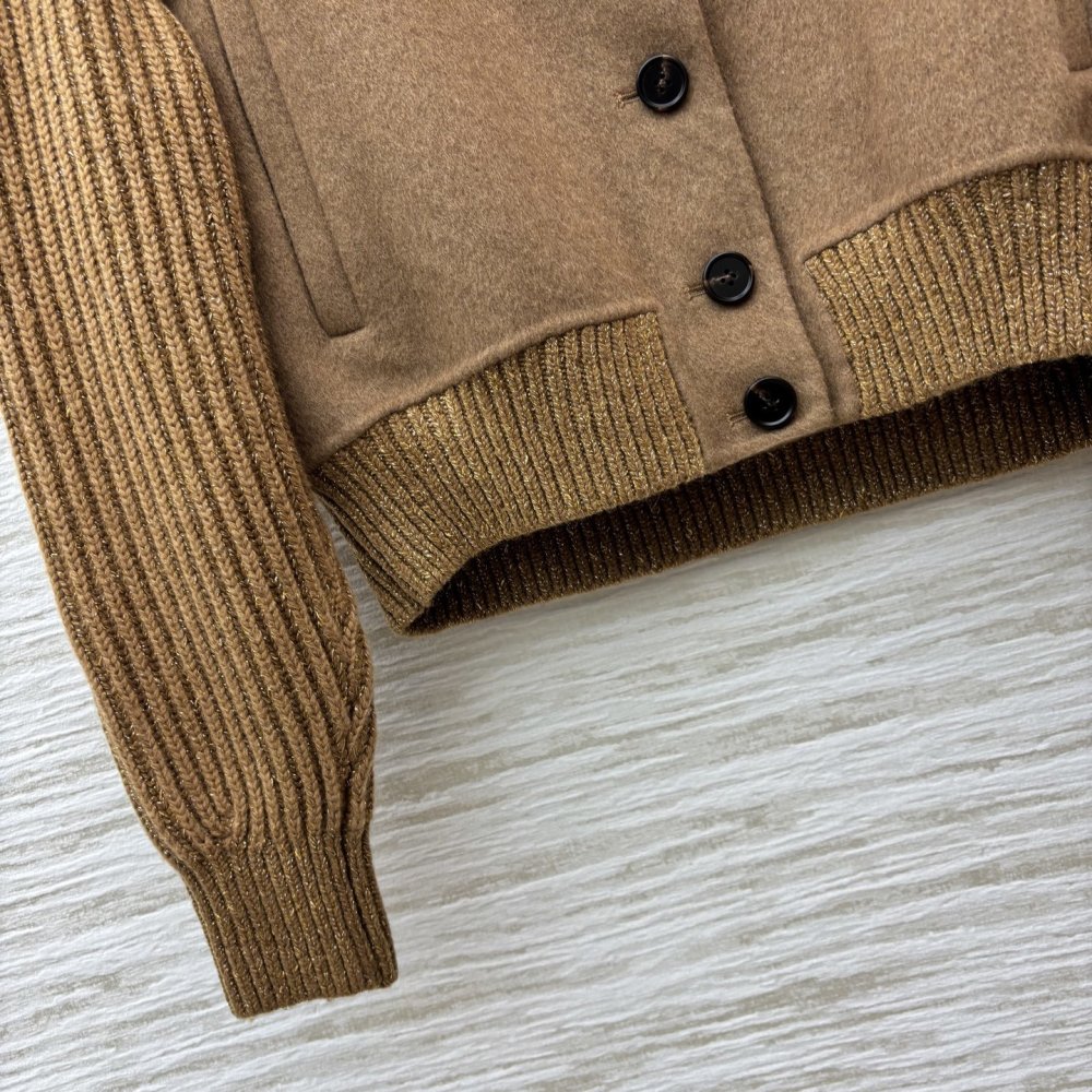 Зимняя шерстяная лоскутная куртка фото 6