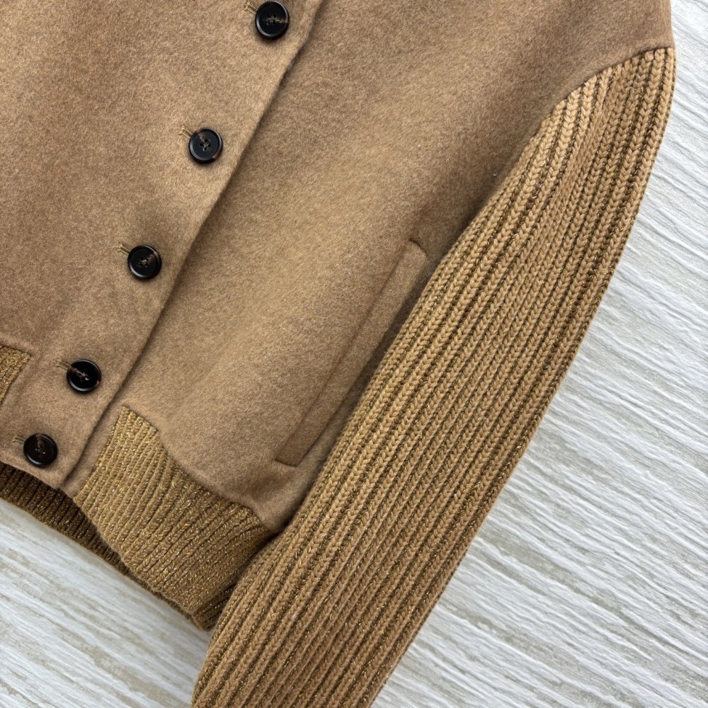 Зимняя шерстяная лоскутная куртка фото 7