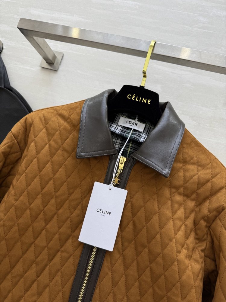 Зимова стеганая шкіряна куртка фото 3