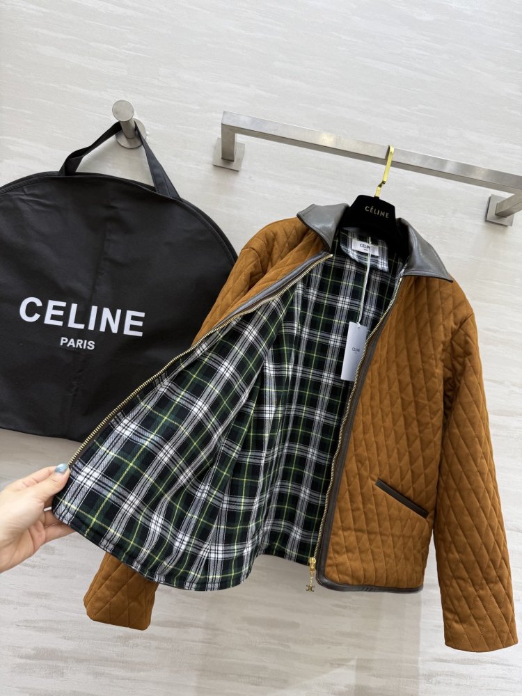 Зимова стеганая шкіряна куртка фото 5